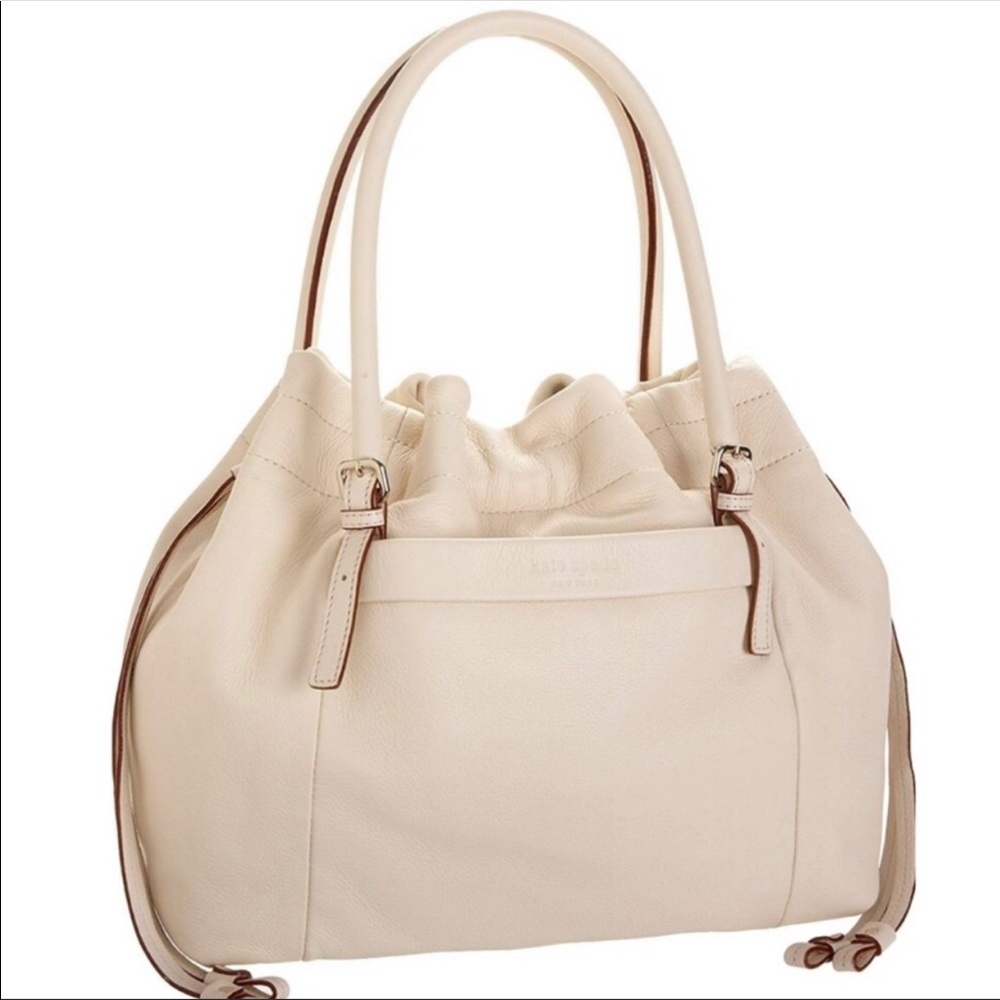 EUC. KATE SPADE Westbury drawstring opus in cream